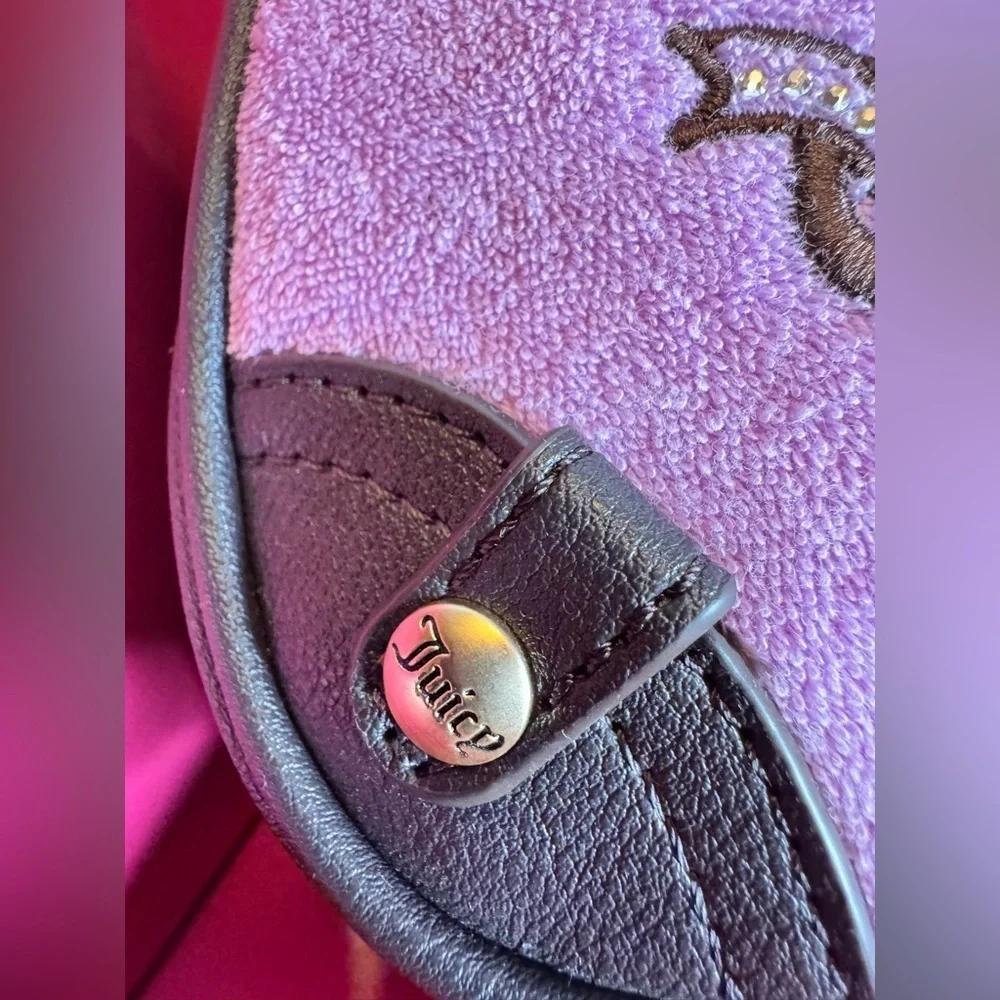 Juicy Couture Purple Backpack with Card Case